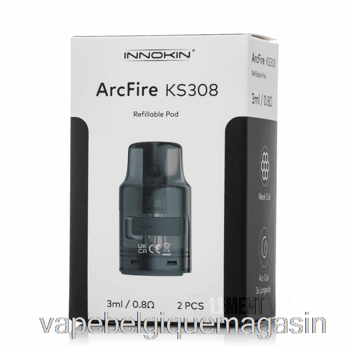 Vape Belgique Innokin Arcfire Remplacement Pods 0.8ohm Pods